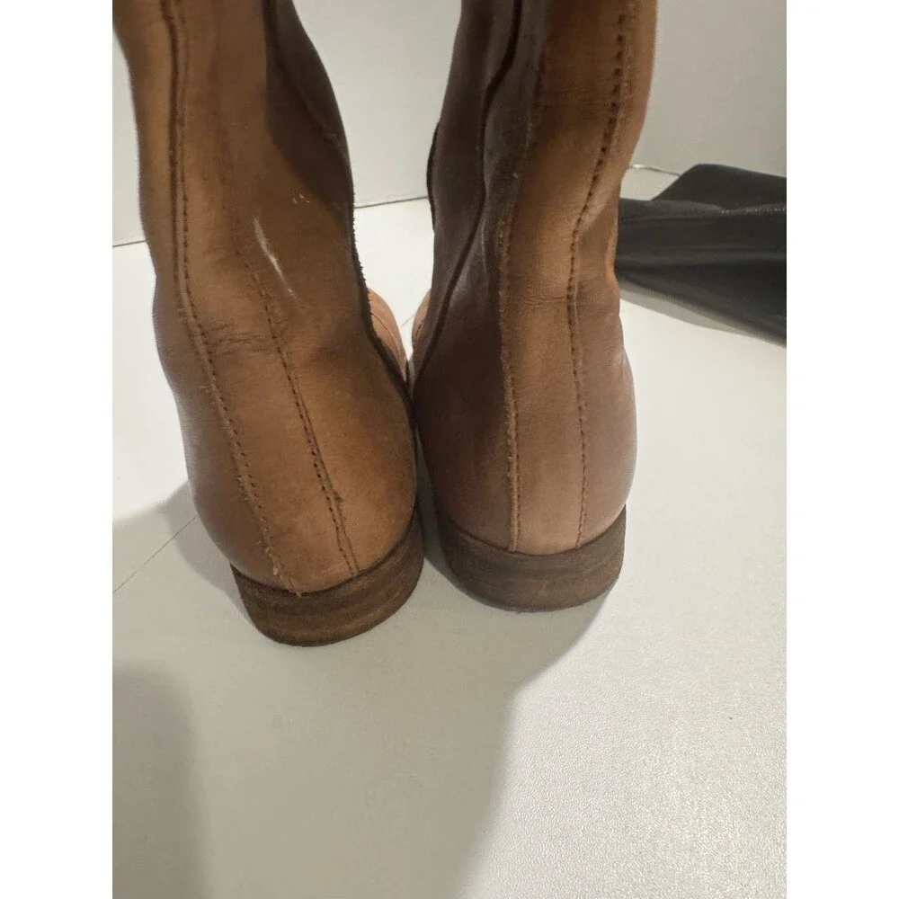 Kork-Ease Tanana Tall Leather Boots lot of 2 Black & Brown Womens 7M knee high